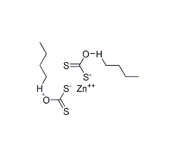 促进剂ZBX结构式