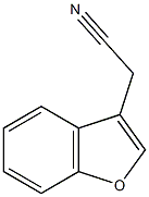 苯并呋喃-3-乙腈结构式