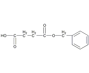 丁二酸单苄酯结构式