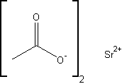 Strontium acetate，hemihydrate