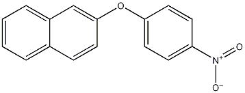 2-(4-硝基苯氧基)萘结构式