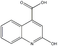 2-羟基喹啉-4-羧酸结构式
