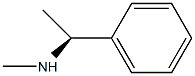 (S)-(-)-N,α-二甲基苯甲基胺结构式