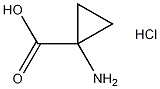 1-氨基环丙烷羧酸盐酸盐结构式