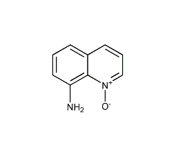8-氨基喹啉-N-氧化物结构式
