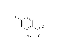 5-氟-2-硝基甲苯结构式