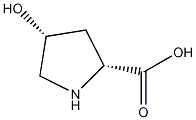 cis-4-羟基-D-脯氨酸结构式