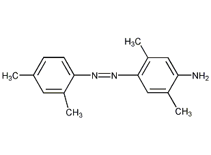 4-(2,4-二甲苯基)-2,5-二甲苯胺结构式
