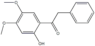 4',6'-二甲氧基-2-2'-羟基-2-苯基乙酰苯结构式
