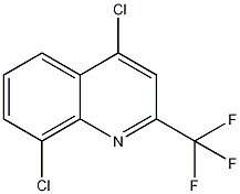 4,8-二氯-2-三氟甲基喹啉结构式