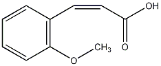 顺-2-甲氧基肉桂酸结构式