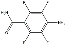 4-氨基-2,3,5,6-四氟苯甲酰胺结构式