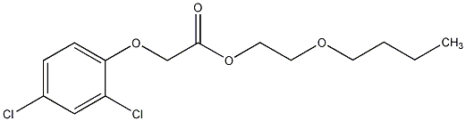2,4-D 丁氧基乙酯结构式