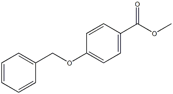 4-苄氧基苯甲酸甲酯结构式