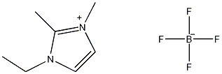 1-乙基-2,3-二甲基咪唑四氟硼酸盐结构式