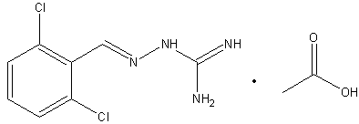 Guanabenz acetate salt