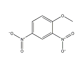 2,4-二硝基茴香醚结构式