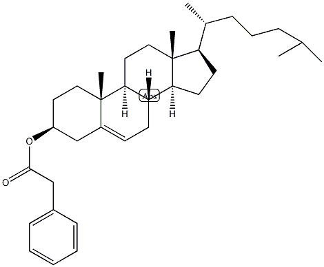 胆固醇苯乙酸酯结构式