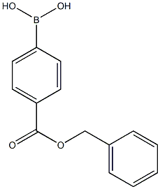 对苄氧基羰基苯硼酸结构式