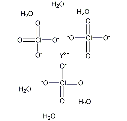 六水高氯酸钇结构式