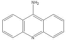 9-氨基吖啶结构式