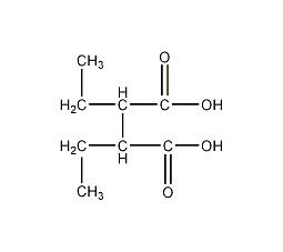 2,3-二乙基丁二酸结构式
