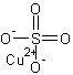 硫酸铜(II)结构式