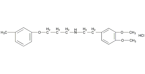 盐酸贝凡洛尔结构式