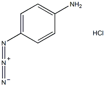 4-叠氮苯胺盐酸盐结构式
