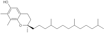 (+)-γ-生育酚结构式