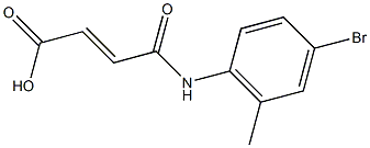 N-(4-溴-2-甲苯基)马来酸结构式