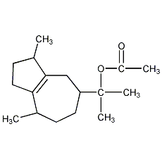 (3S)-1,2,3,4,5,6,7,8-八氢化-3,8-四甲基-5-奥甲醇乙酸酯结构式