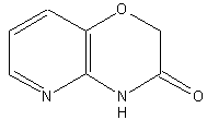 2H-吡啶并[3,2-b]-1,4-杂氧嗪-3(4H)-酮结构式