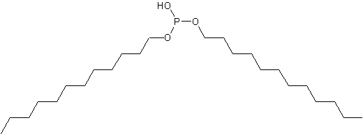亚磷酸二(十二烷基)脂结构式
