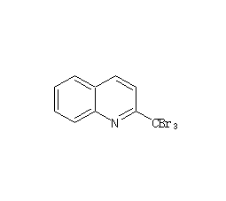 2-(三溴甲基)喹啉结构式