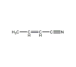 (Z)-2-丁烯腈结构式