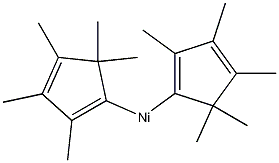 双(五甲基环戊二烯)镍结构式