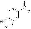 5-硝基吲哚结构式