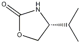 (4R)-(+)-4-异丙基-2-恶唑啉酮结构式