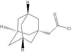 1-金刚烷乙酰氯结构式
