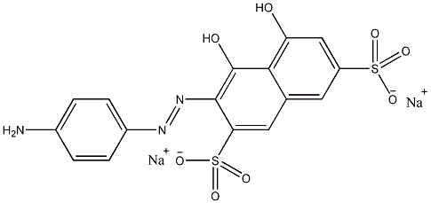 滂酰紫4BSN结构式