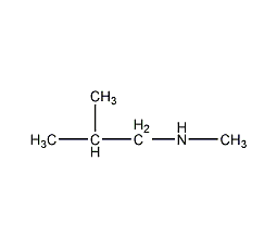 N-甲基异丁基胺结构式