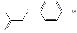 对溴苯氧乙酸结构式