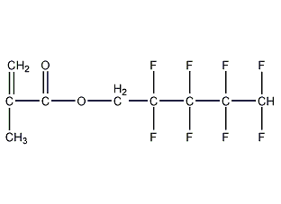 甲基丙烯酸八氟戊酯结构式