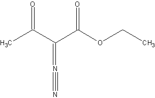 重氮基乙酰乙酸乙酯结构式