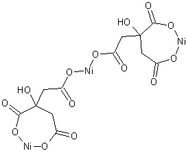 柠檬酸镍水合物结构式