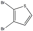 2,3-二溴噻吩结构式