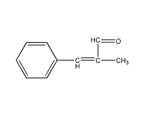 α-甲基肉桂醛结构式