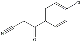 4-氯苯甲酰乙腈结构式