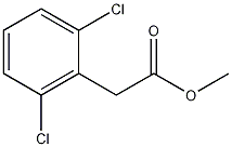 2,6-二氯苯乙酸甲酯结构式